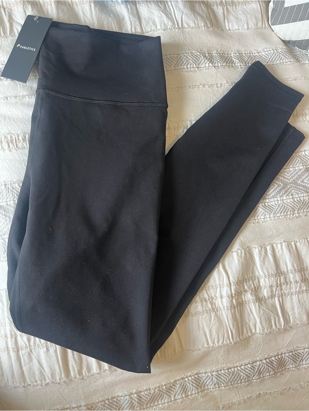 Fabletics PowerHold High-Waisted Black Leggings (Tall) - Picture 4 of 6